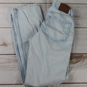 Aero Light Wash Ripped Jeans 90s baggy size 00